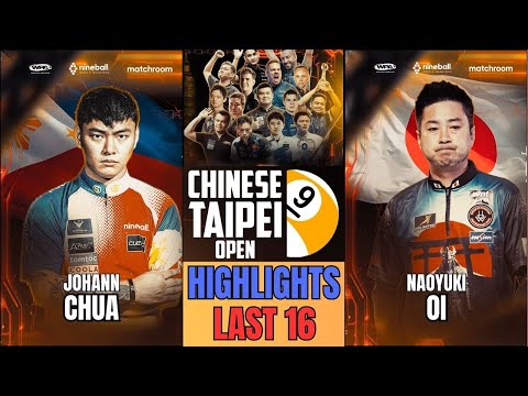 LAST 16 | JOHANN CHUA - NAOYUKI OI | 2026 4TH UNIVERSAL CHINESE TAIPEI OPEN | HIGHLIGHTS