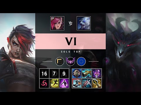 Vi Top vs Volibear - EUW Master Patch 25.19