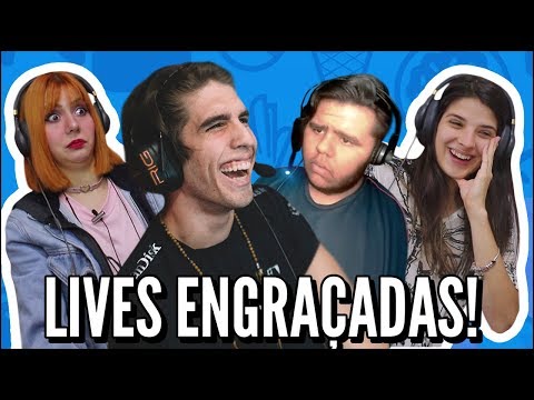 JOVENS REAGEM A LIVES MAIS ENGRAÇADAS DOS STREAMERS - UM GAMER ALEATORIO