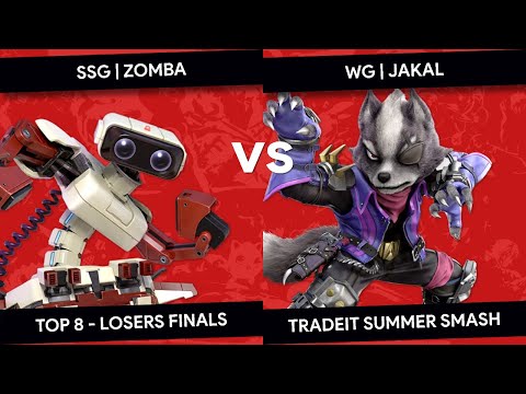 TradeIT - SSG | Zomba (ROB) Vs. wG | Jakal (Wolf) - Top 8 - Losers Finals - SSBU