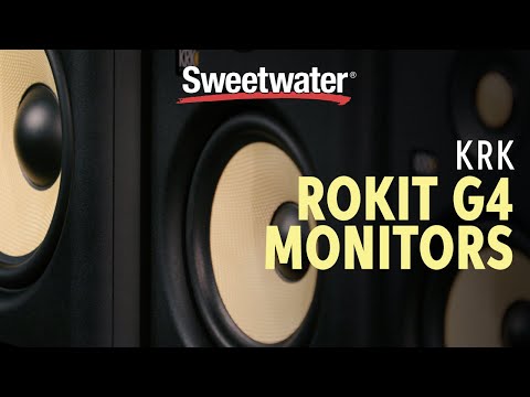 KRK ROKIT G4 Active Studio Monitors Overview