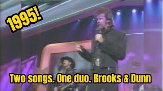 Brooks &amp; Dunn – CMA Awards 1995 Medley (She’s Not the Cheatin’ Kind / You're Gonna Miss Me) Live