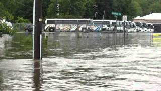 preview picture of video 'UPDATE Tropical Storm Lee's Flooding Dover,NJ. UPDATE'