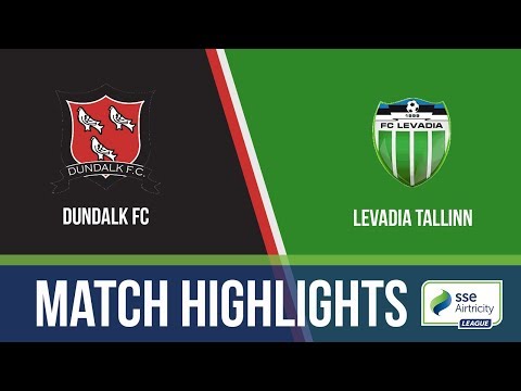 HIGHLIGHTS: Dundalk 2-1 Levadia Tallinn (3-1 agg)