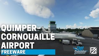Quimper Pluguffan LFRQ - A free handcrafted regional airport video