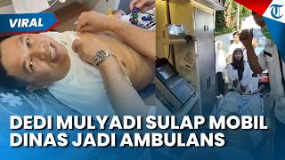 DEDI MULYADI SULAP MOBIL DINAS GUBERNUR Jadi Ambulans untuk Layanan Kesehatan Warga Jawa Barat