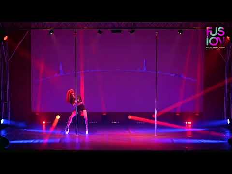 2nd place Semi-Pro Exotic - Hellikaz. FUSION Pole Competition 2023 Latvia