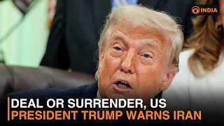 Deal or surrender, US President Trump warns Iran & more news | DD India Newshour | 2 PM IST