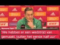 Jens Toornstra over Feyenoord: 'In eerste half uur te angstig om vroeg te storen'