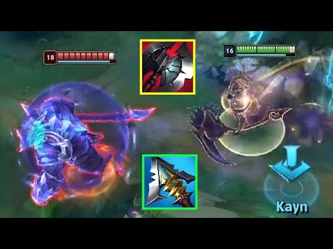 When Kayn Press Q on 9000 HP Tank...