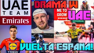 DYMY w UAE - Ayuso odchodzi! Vuelta! Wypadek Frooma! Kolejna kradzież za 250k€! transfery #bikeweek
