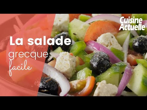 Recette Salade grecque ultra fraîche