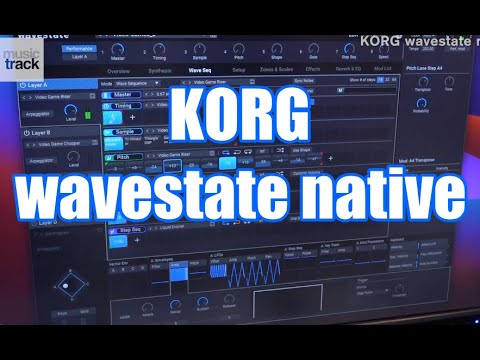 KORG wavestate native Demo & Review