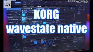 Video thumbnail for KORG wavestate native Demo & Review by musictrackjp