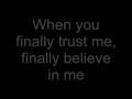 Let You Down - Three Days Grace lyrics 