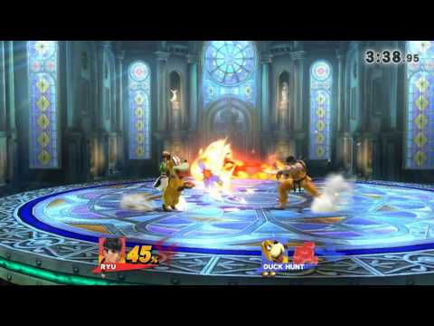 ryu(me) vs duck hunt [reel]