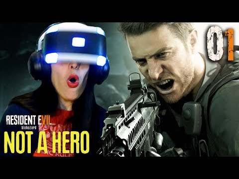 RESIDENT EVIL 7 Not a Hero DLC Walkthrough Part 1 - Chris Redfield