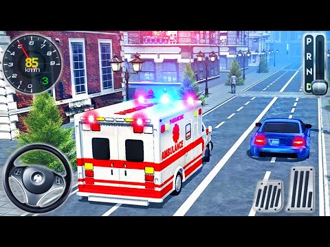 911 Ambulance Rescue Mission Simulator - Offroad and City Emergency Van Drive - Android GamePlay