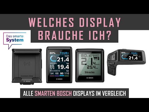 Welches Display brauche ich??? Alle smarten Bosch-Displays im Vergleich!