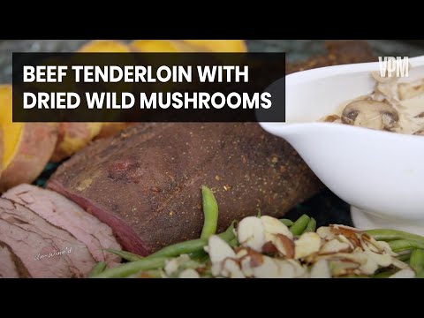 Beef Tenderloin with Wild Mushroom Rub Recipe