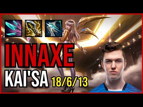 INNAXE - KAI'SA vs XAYAH ADC - EUW Master - Patch 11.5 QUADRAKILL