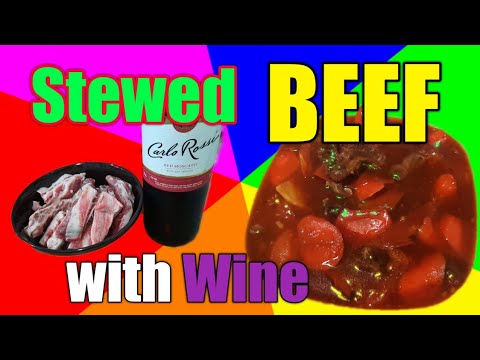 Stew Beef with Wine