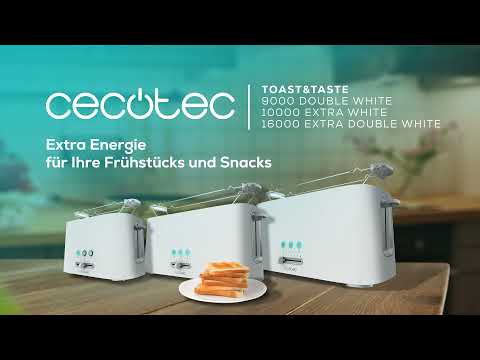 Тостер Cecotec Toast&Taste 9000 Double White (CCTC-03188)
