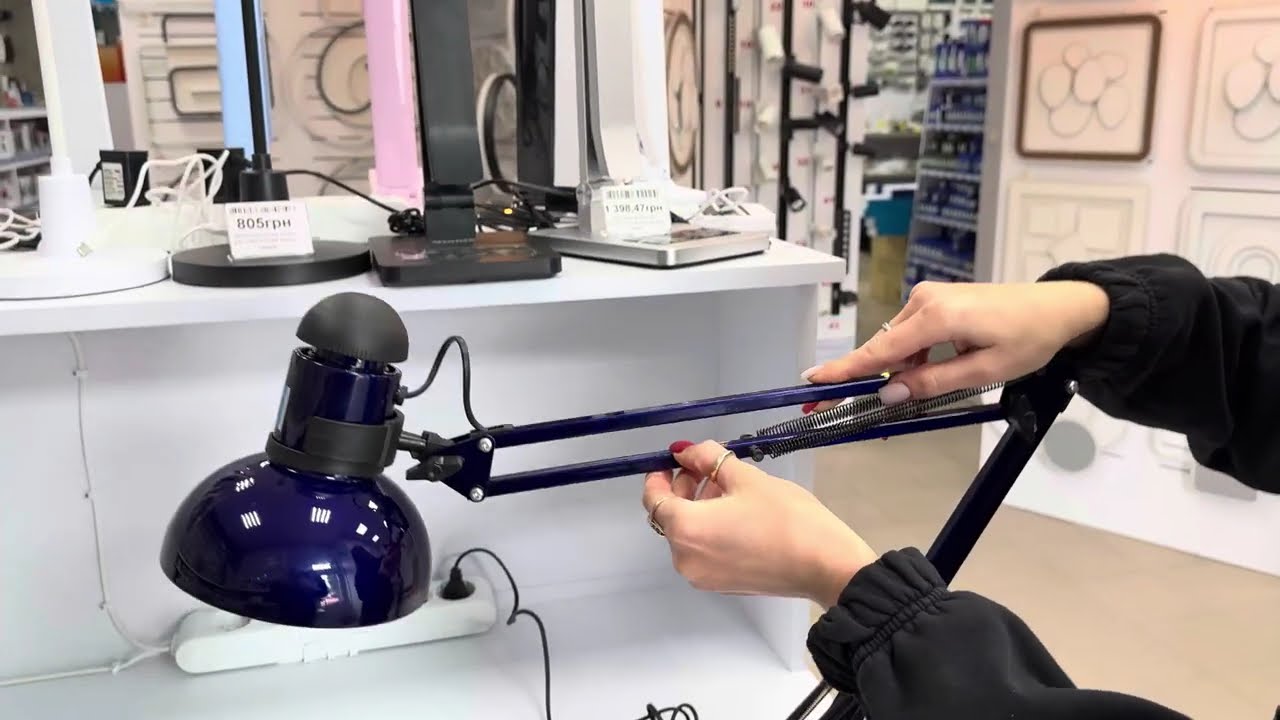 Настольная лампа на струбцине LOGA LIGHT CL-603 Слива (L-603)