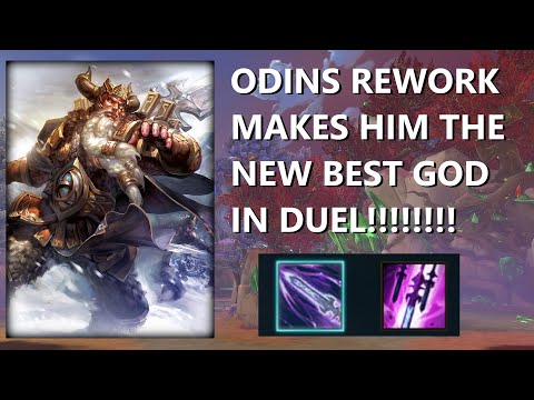 NEW ODIN IS THE NEW BEST GOD IN DUEL! - Diamond Ranked 1v1 Duel - Smite
