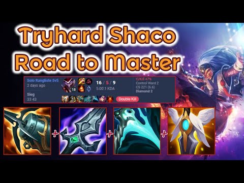 End of Season Master Grind Shaco - S12 D1 Ranked [League of Legends] Full Gameplay - Infernal Shaco