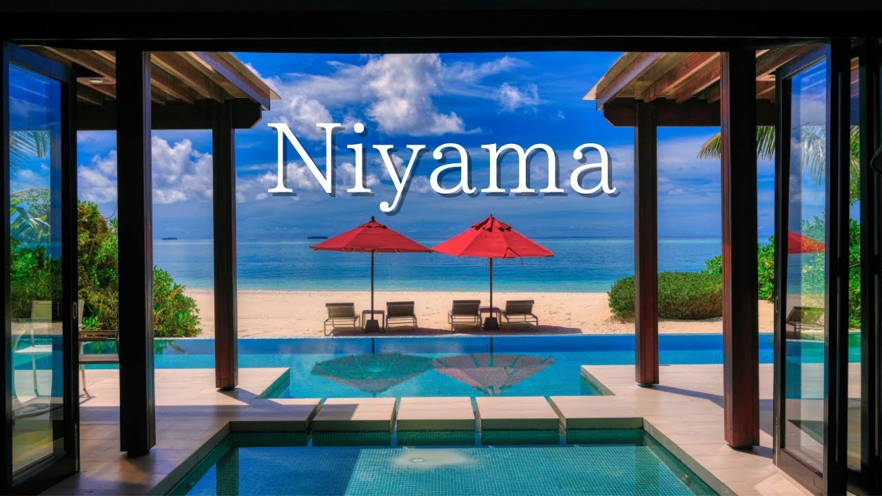 ニヤマ・モルディブ癒し散歩 with relaxing BGM｜Maldives relaxing walk at Niyama Private Island (re-post)