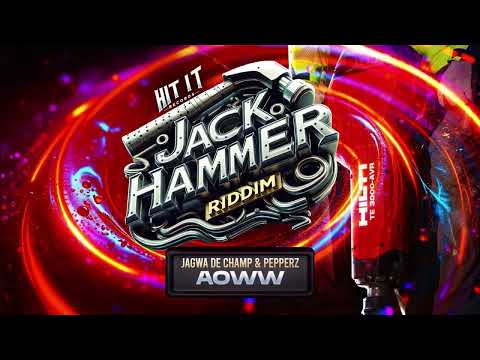 Jagwa De Champ & Pepperz - Aoww (Jack Hammer Riddim) | Crop Over 2025