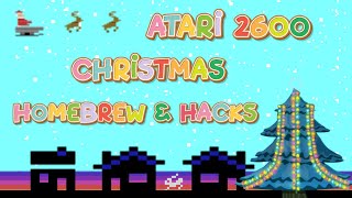 Atari 2600 Christmas Homebrew & Hacks