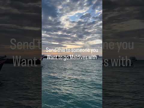 Send this to the one you want to go to Maldives with 💖 | Romantic Maldives Getaway 🌅