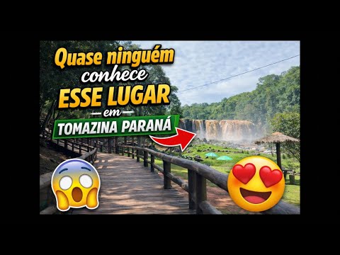 Quase ninguém conhece esse lugar em Tomazina Paraná 😱