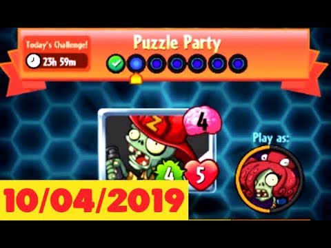 Puzzle Party PVZ Heroes  10-April-2019