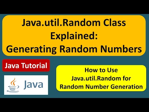 Java Util Random Class Explained Generating Random Numbers