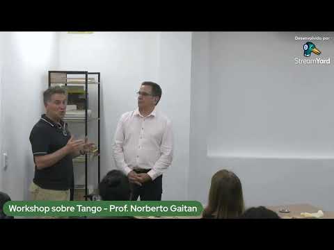 Workshop Internacional sobre Tango com o Professor Argentino Norberto Gaitan