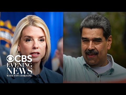 Attorney General Pam Bondi says Maduro will face the "full wrath of American justice"