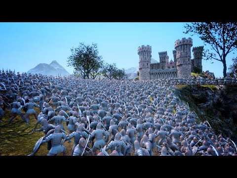 Persians Lay Siege to Persian Castle | Ultimate Epic Battle Simulator | UEBS
