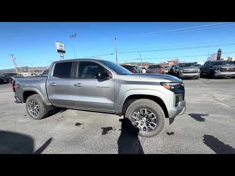 2026 Chevrolet Colorado Crew Cab Short Box 4-Wheel Drive Z71 in Gray for sale at North Star Chevrolet Buick GMC in Cranbrook, BC
