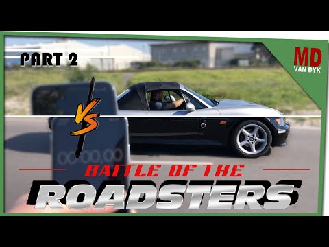 Battle Of The Roadsters - BMW Z3 vs Mazda MX5 (Part 2)
