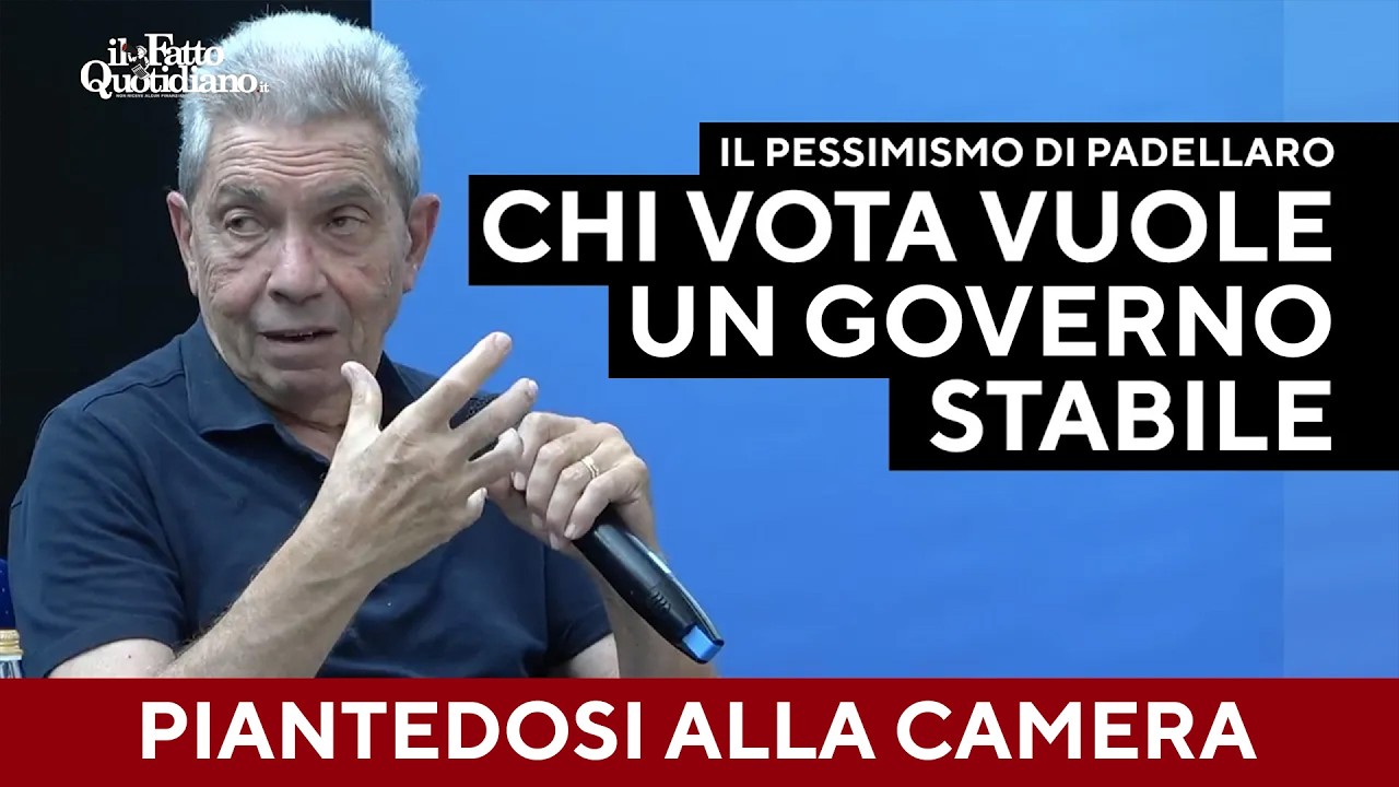 Padellaro scettico sul campo largo: "Chi va a votare vuole un governo stabile"