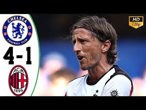 Chelsea vs Milan 4-1 All Goals & Highlights 2025