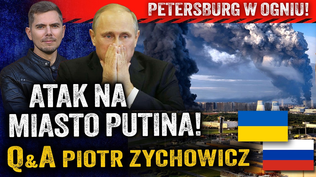 Jak odpowie Putin? Atak na Petersburg. 13. noc nalotów na Iran? Ropa po 100$ ! — Piotr Zychowicz Q&A