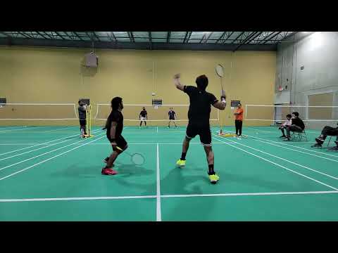 Eric/Jasky vs Jerry Pioneer Badminton Finals 4.30.22