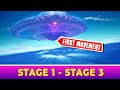 The MOTHERSHIP is Moving in Fortnite (Evolution Stage 1 - Stage 3)