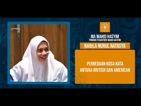 Perbedaan Kosa Kata antara British dan American | Nabila Nurul Natasa