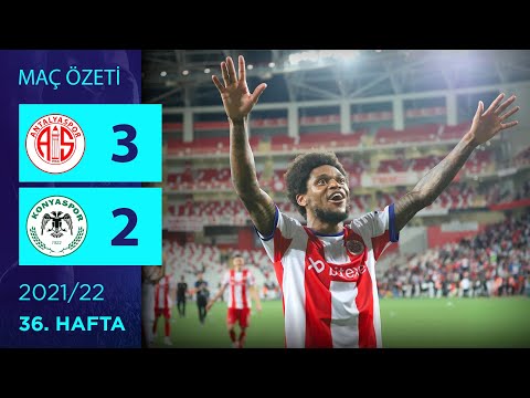 ÖZET: Fraport TAV Antalyaspor 3-2 Konyaspor | 36. Hafta - 2021/22