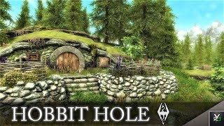 HOBBIT HOLE PLAYER HOME!!- Xbox Modded Skyrim Mod Showcase